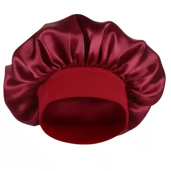Bonnet de nuit en satin